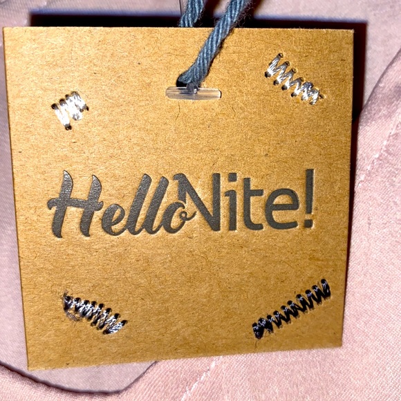 NWT HELLO NITE! 2-TIER BLUSH CAMI SZ M SEE MEASUREMENTS - Picture 6 of 11